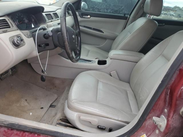 2G1WU58R379173082 - 2007 CHEVROLET IMPALA LTZ ბურგუნდია ფოტო 7
