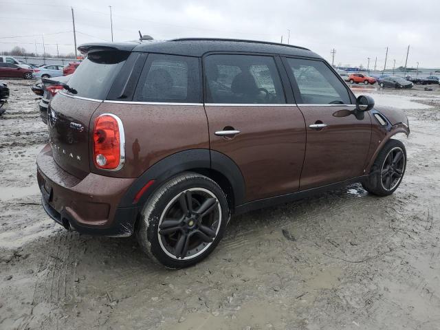 WMWZC3C5XEWP52023 - 2014 MINI COOPER S COUNTRYMAN BROWN photo 3