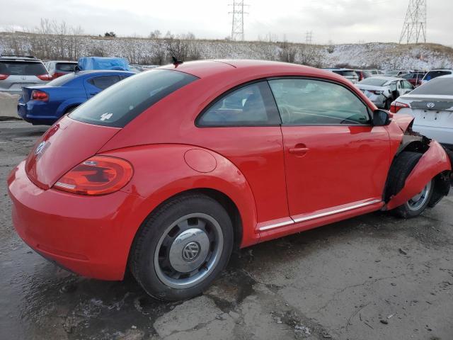 3VWHP7AT0CM626985 - 2012 VOLKSWAGEN BEETLE RED photo 3