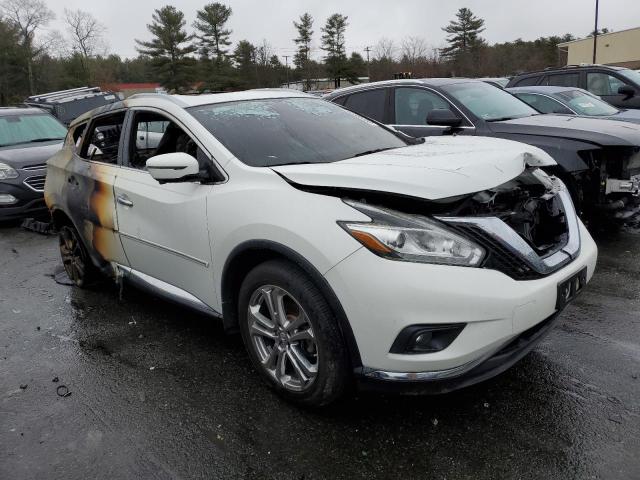 5N1AZ2MH9HN100856 - 2017 NISSAN MURANO S WHITE photo 4