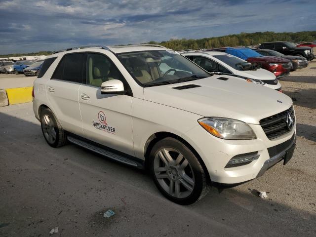 4JGDA5HBXEA370726 - 2014 MERCEDES-BENZ ML 350 4MATIC WHITE photo 4