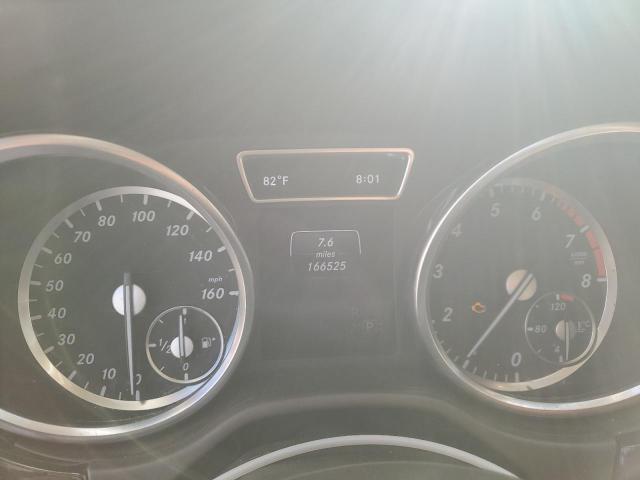 4JGDA5HBXEA370726 - 2014 MERCEDES-BENZ ML 350 4MATIC WHITE photo 9