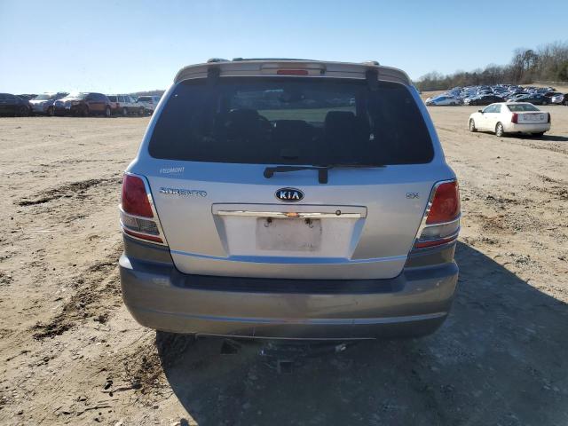 KNDJD733X65635665 - 2006 KIA SORENTO EX SILVER photo 6