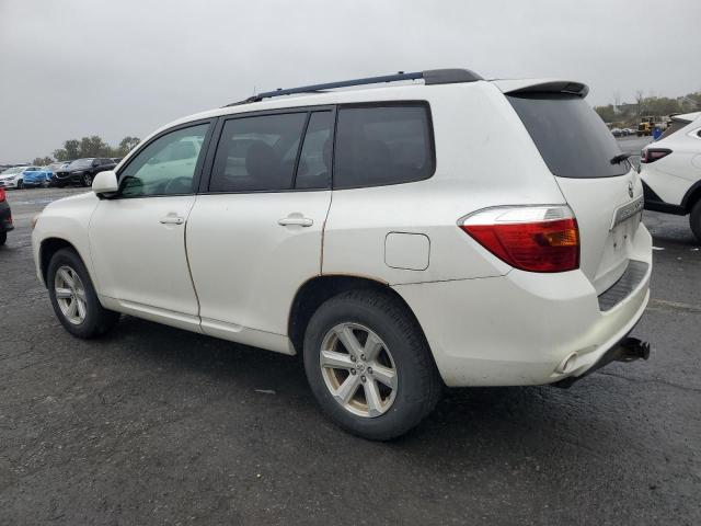 5TDBK3EH1AS040850 - 2010 TOYOTA HIGHLANDER თეთრი ფოტო 2