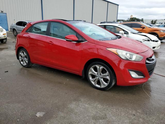 KMHD35LE0DU058746 - 2013 HYUNDAI ELANTRA GT RED photo 4