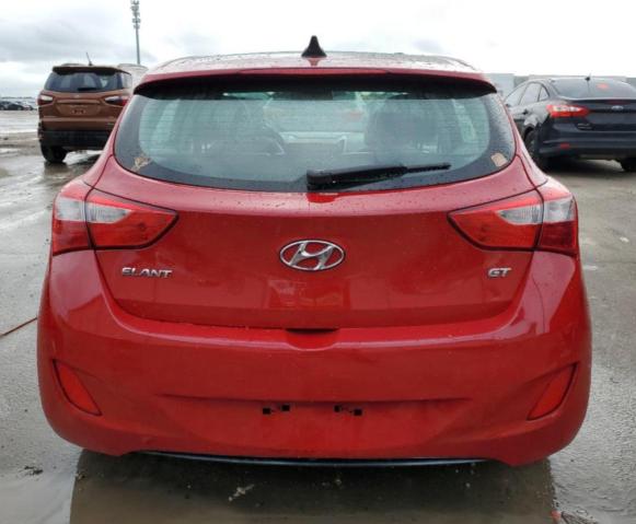 KMHD35LE0DU058746 - 2013 HYUNDAI ELANTRA GT RED photo 6