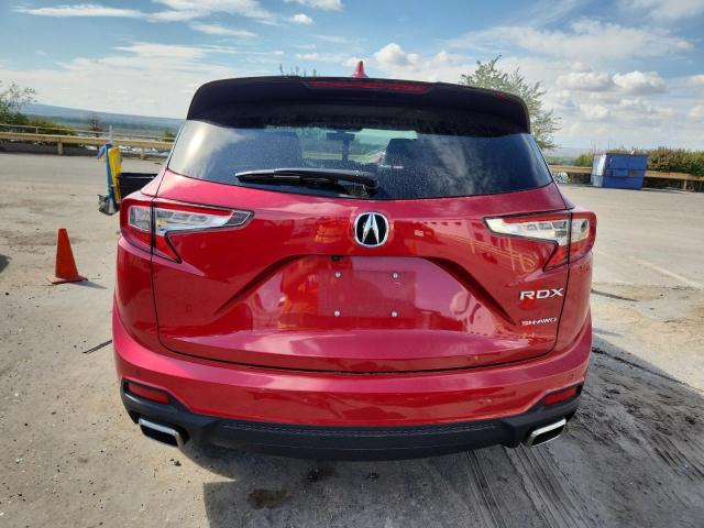 5J8TC2H75NL011746 - 2022 ACURA RDX ADVANCE RED photo 6