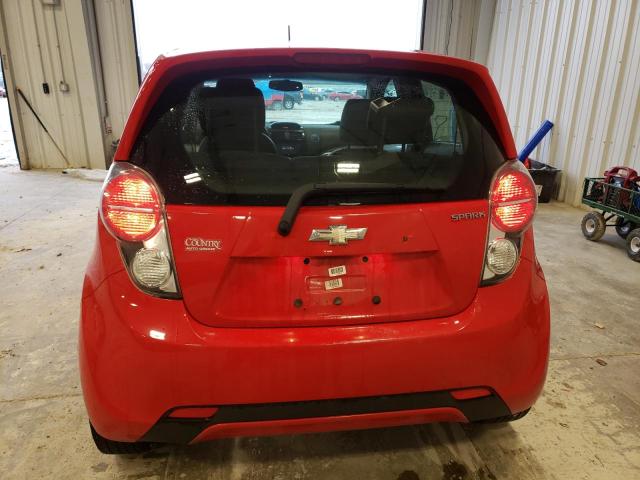 KL8CD6S95FC734682 - 2015 CHEVROLET SPARK 1LT RED photo 6