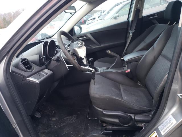 JM1BL1SG9A1152046 - 2010 MAZDA 3 I SILVER photo 7