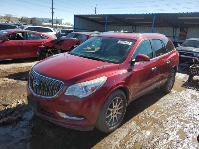 5GAKVBKD0EJ311842 - 2014 BUICK ENCLAVE RED photo 1