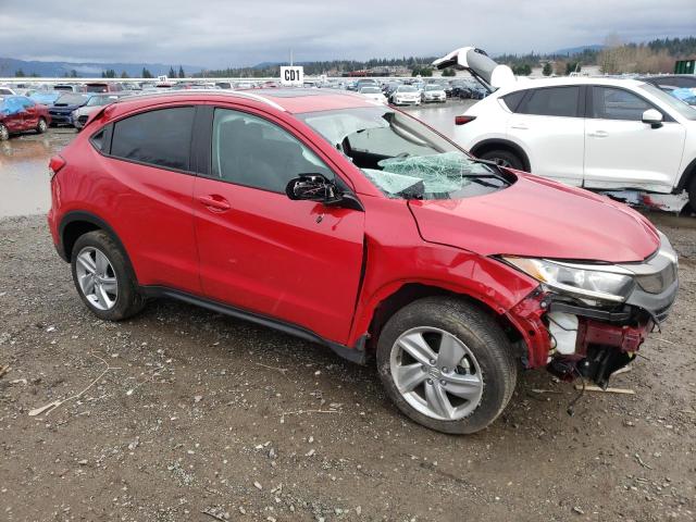 3CZRU6H51LM735340 - 2020 HONDA HR-V EX RED photo 4