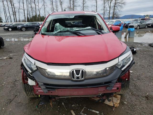 3CZRU6H51LM735340 - 2020 HONDA HR-V EX RED photo 5