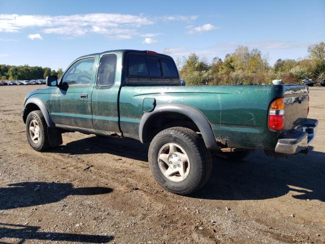 5TESM92N02Z049227 - 2002 TOYOTA TACOMA XTRACAB PRERUNNER Зеленый фото 2