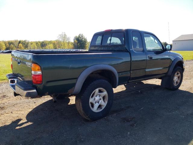 5TESM92N02Z049227 - 2002 TOYOTA TACOMA XTRACAB PRERUNNER Зеленый фото 3