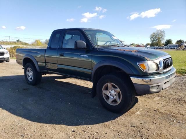 5TESM92N02Z049227 - 2002 TOYOTA TACOMA XTRACAB PRERUNNER Зеленый фото 4