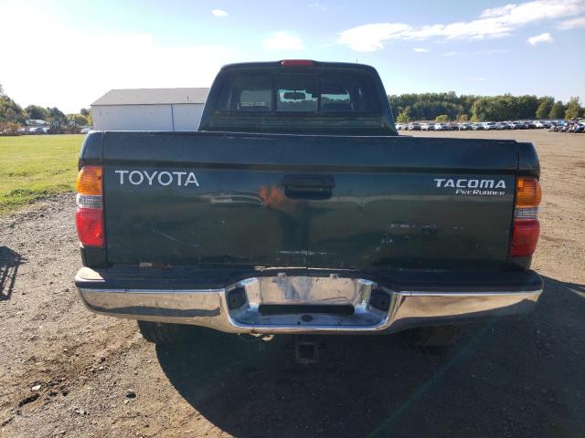 5TESM92N02Z049227 - 2002 TOYOTA TACOMA XTRACAB PRERUNNER Зеленый фото 6