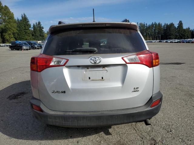 JTMBFREV0D5001996 - 2013 TOYOTA RAV4 LE SILVER photo 6