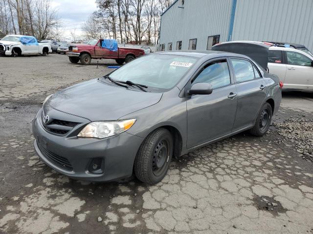 2T1BU4EE6BC569792 - 2011 TOYOTA COROLLA BASE GRAY photo 1