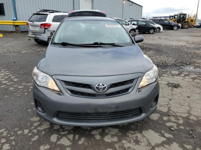 2T1BU4EE6BC569792 - 2011 TOYOTA COROLLA BASE GRAY photo 5