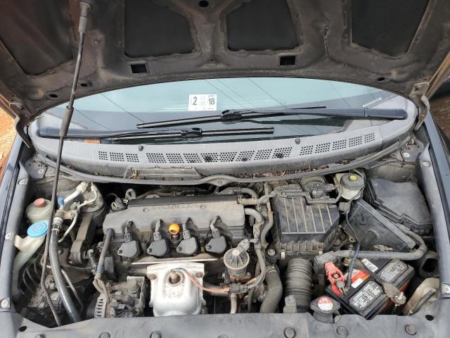 2HGFA16819H302921 - 2009 HONDA CIVIC EX BLACK photo 11