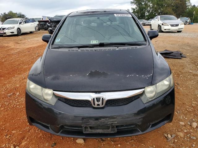 2HGFA16819H302921 - 2009 HONDA CIVIC EX BLACK photo 5