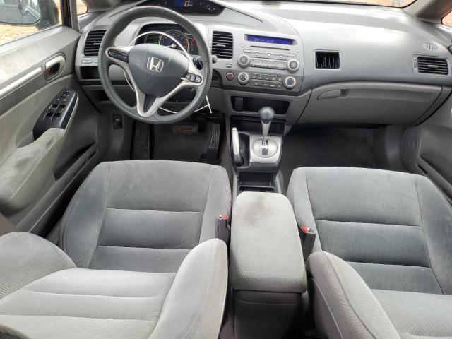 2HGFA16819H302921 - 2009 HONDA CIVIC EX BLACK photo 8