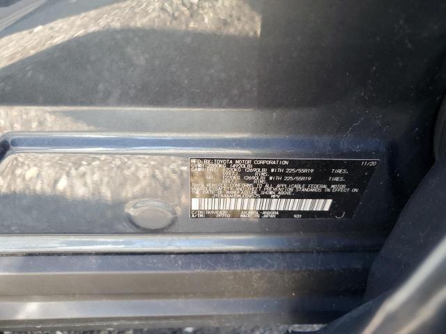 JTEAAAAH5MJ024575 - 2021 TOYOTA VENZA LE GRAY photo 14