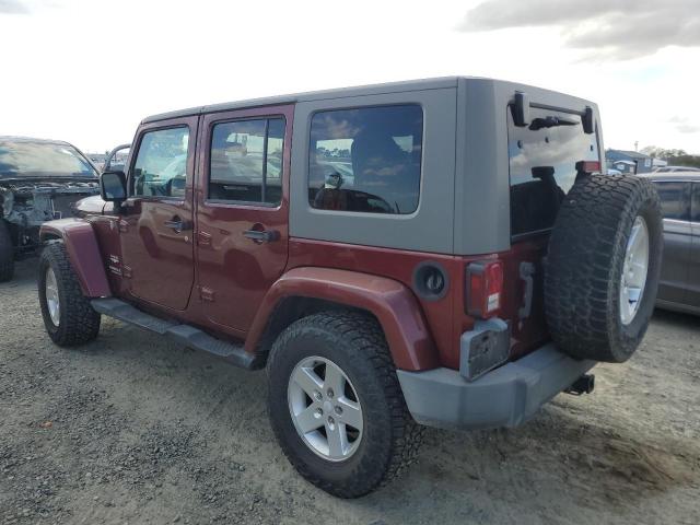 1J4GA59147L157313 - 2007 JEEP WRANGLER SAHARA Rojo foto 2