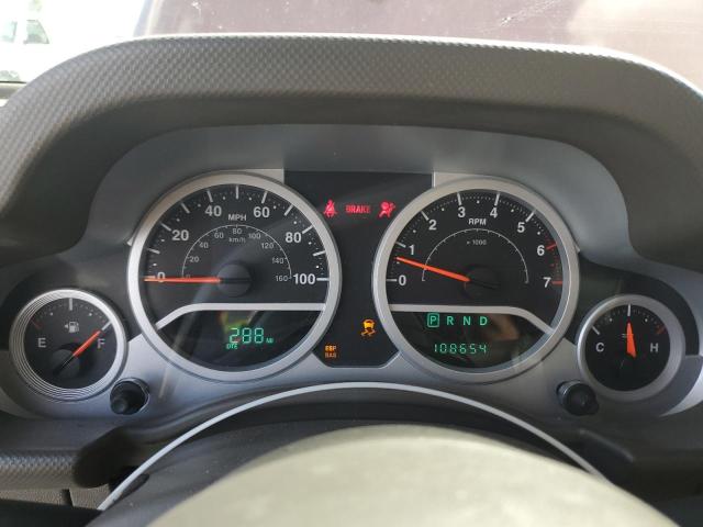 1J4GA59147L157313 - 2007 JEEP WRANGLER SAHARA Rojo foto 9