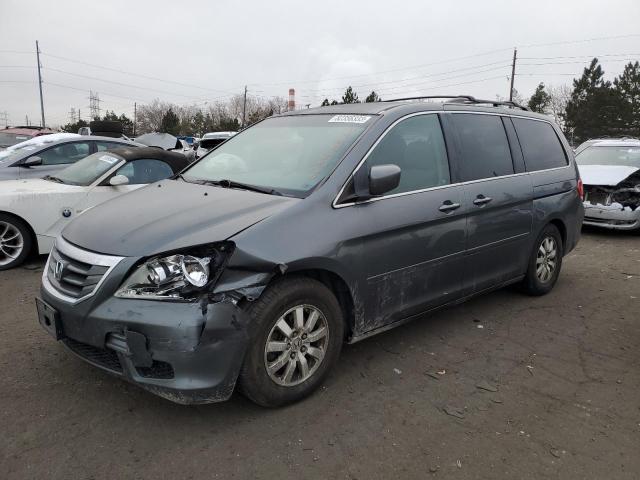 5FNRL38468B062538 - 2008 HONDA ODYSSEY EX GRAY photo 1