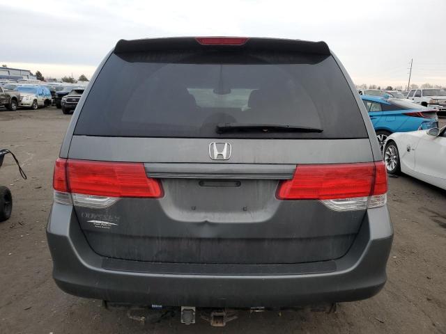 5FNRL38468B062538 - 2008 HONDA ODYSSEY EX GRAY photo 6