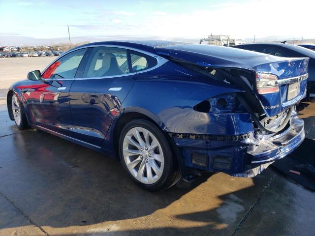 5YJSA1E27JF275440 - 2018 TESLA MODEL S Կապույտ լուսանկար 2