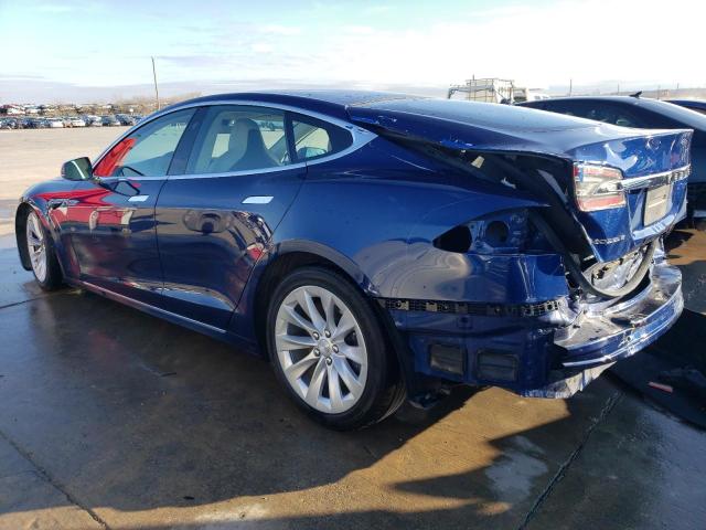 5YJSA1E27JF275440 - 2018 TESLA MODEL S BLUE photo 2