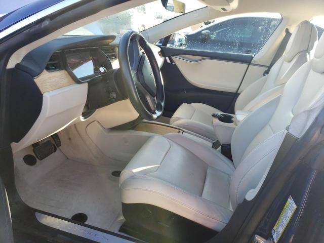 5YJSA1E27JF275440 - 2018 TESLA MODEL S Կապույտ լուսանկար 7