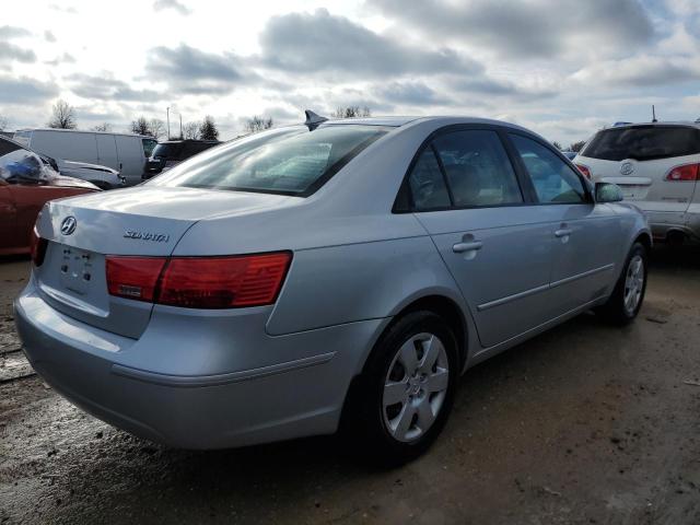 5NPET46C19H572507 - 2009 HYUNDAI SONATA GLS SILVER photo 3