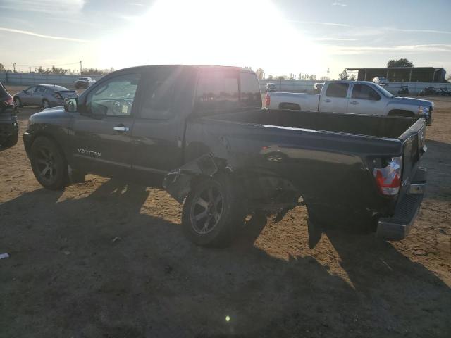 1N6AA06A16N566310 - 2006 NISSAN TITAN XE BLACK photo 2