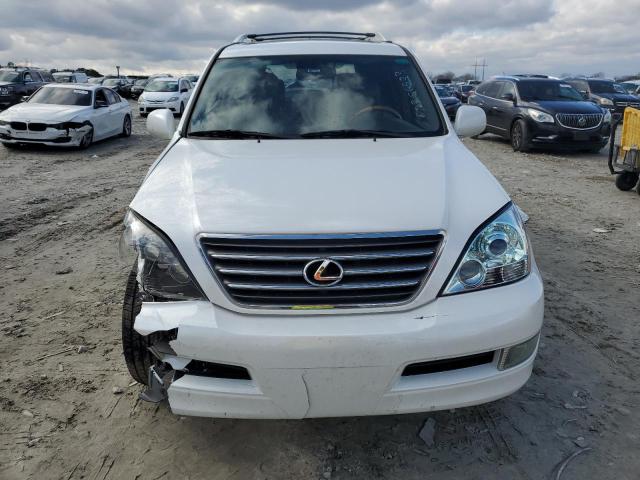 JTJBT20X670139162 - 2007 LEXUS GX 470 WHITE photo 5