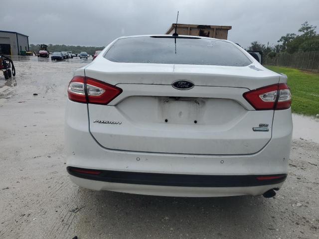 3FA6P0HD9GR333469 - 2016 FORD FUSION SE Ақ фото 6