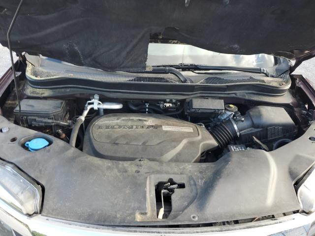 5FNYF5H3XHB013140 - 2017 HONDA PILOT EX BURGUNDY photo 11