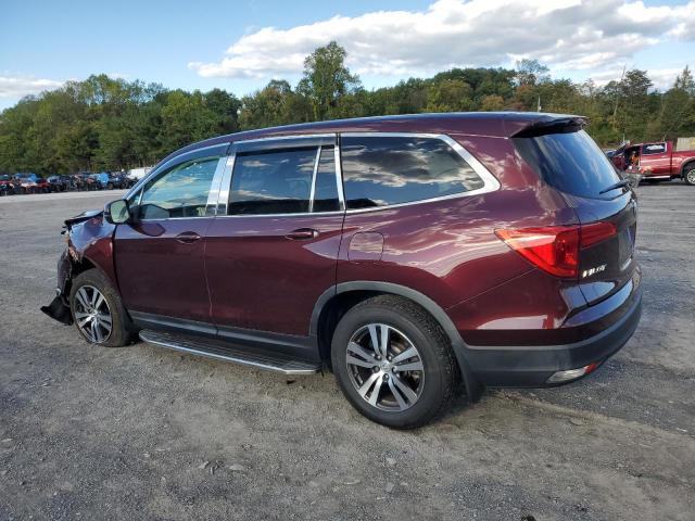 5FNYF5H3XHB013140 - 2017 HONDA PILOT EX BURGUNDY photo 2