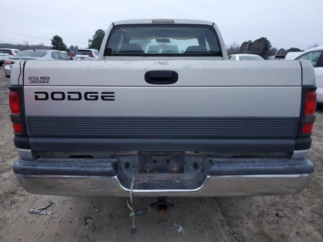 1B7HC13Y41J265467 - 2001 DODGE RAM 1500 SILVER photo 6