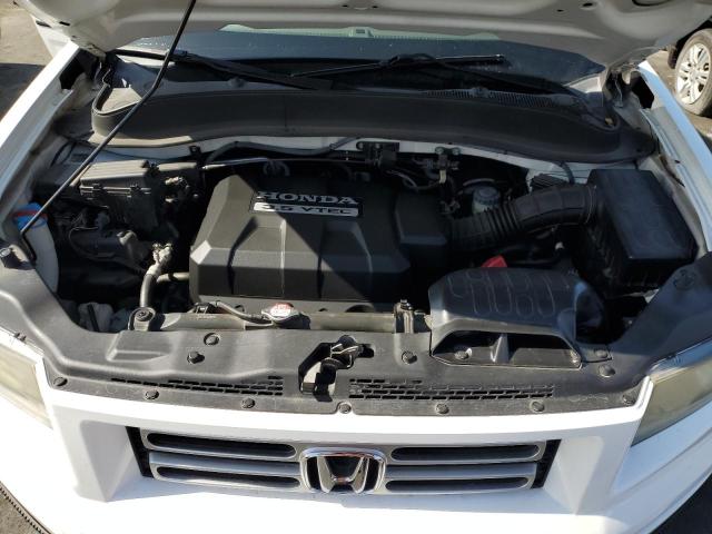 2HJYK16567H540587 - 2007 HONDA RIDGELINE RTL WHITE photo 11