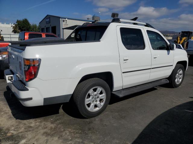2HJYK16567H540587 - 2007 HONDA RIDGELINE RTL WHITE photo 3