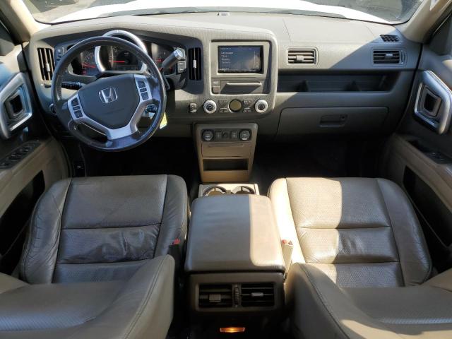 2HJYK16567H540587 - 2007 HONDA RIDGELINE RTL WHITE photo 8