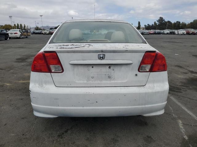 JHMES96625S020275 - 2005 HONDA CIVIC HYBRID WHITE photo 6