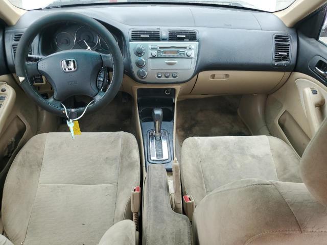 JHMES96625S020275 - 2005 HONDA CIVIC HYBRID WHITE photo 8