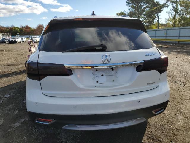 5FRYD4H92GB018396 - 2016 ACURA MDX ADVANCE WHITE photo 6
