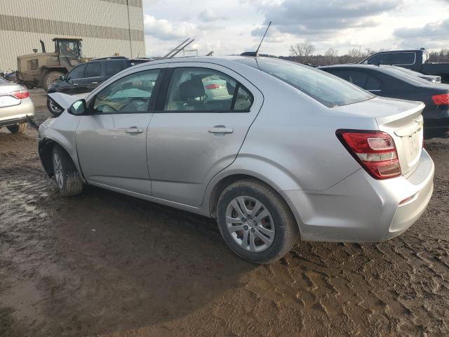 1G1JB5SH5H4143361 - 2017 CHEVROLET SONIC LS SILVER photo 2