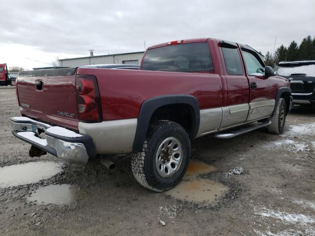 1GCEK19Z25Z141694 - 2005 CHEVROLET SILVER1500 K1500 BURGUNDY photo 3