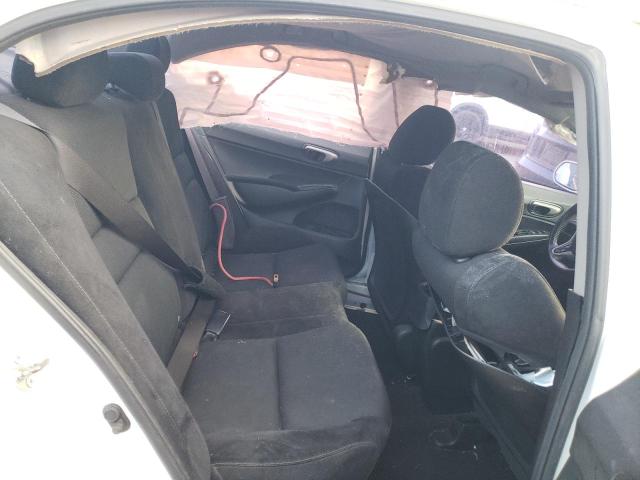 2HGFA16629H346327 - 2009 HONDA CIVIC LX-S Սպիտակ լուսանկար 10